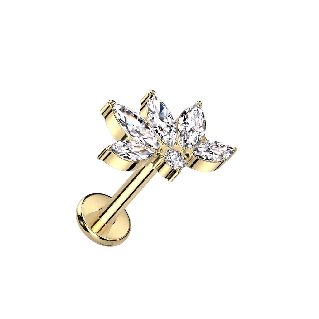 Daisy Marquise Stud