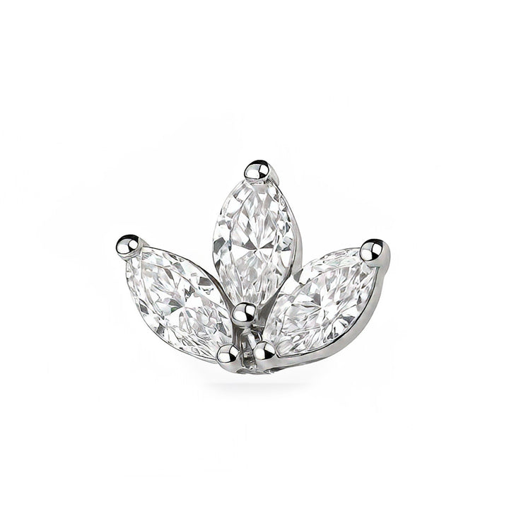 3 Marquise Stud