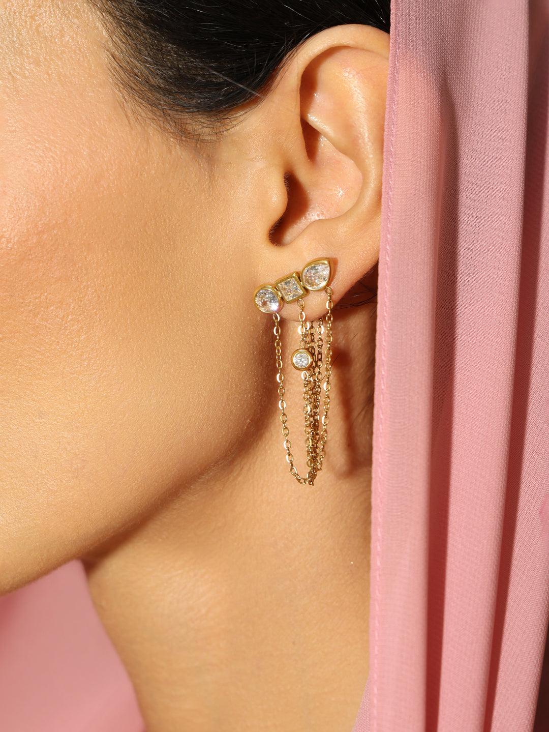 TRIOLOGY CHAINED STUDS