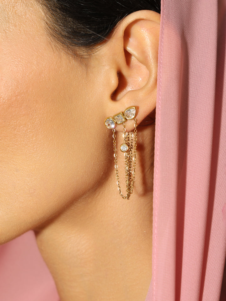 TRIOLOGY CHAINED STUDS