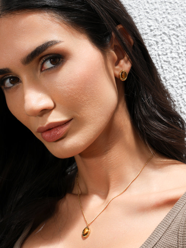 TIGER EYE NECKLACE