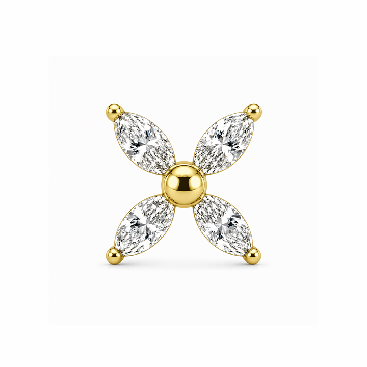 4 Marquise Flower