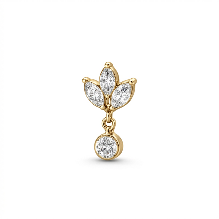 3 marquise with attached