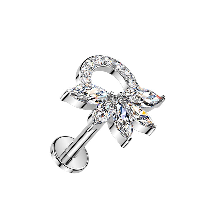 Wreath S Marquise Stud