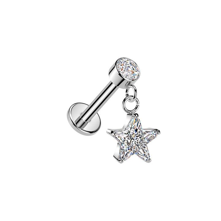 Attached Star Stud
