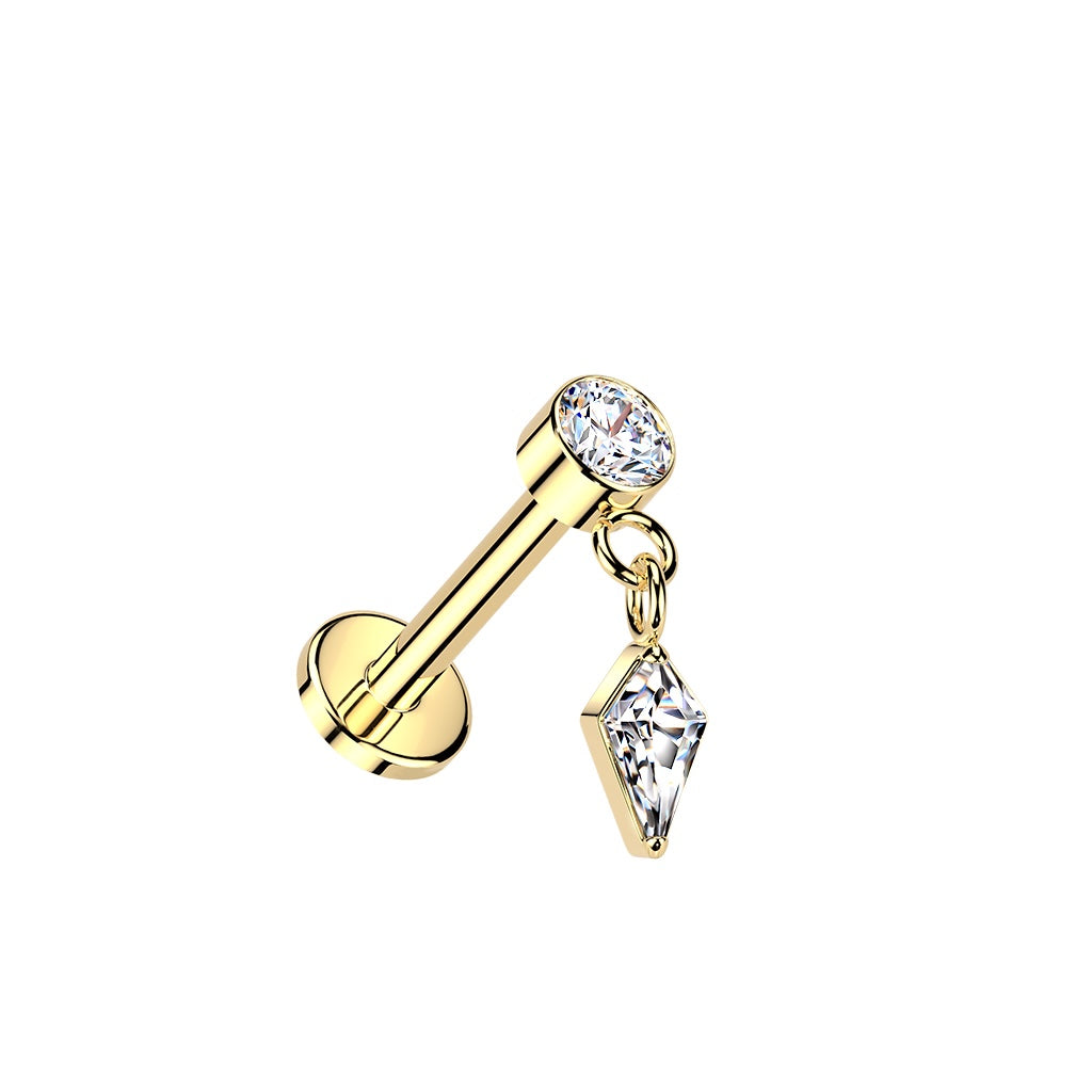 Round Bezel With Dangling Kite